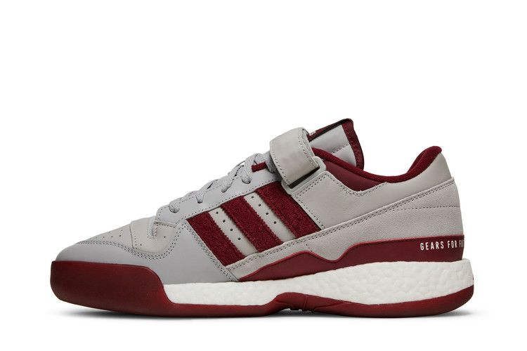 Кроссовки Human Made x adidas Forum Low 'Grey Burgundy'