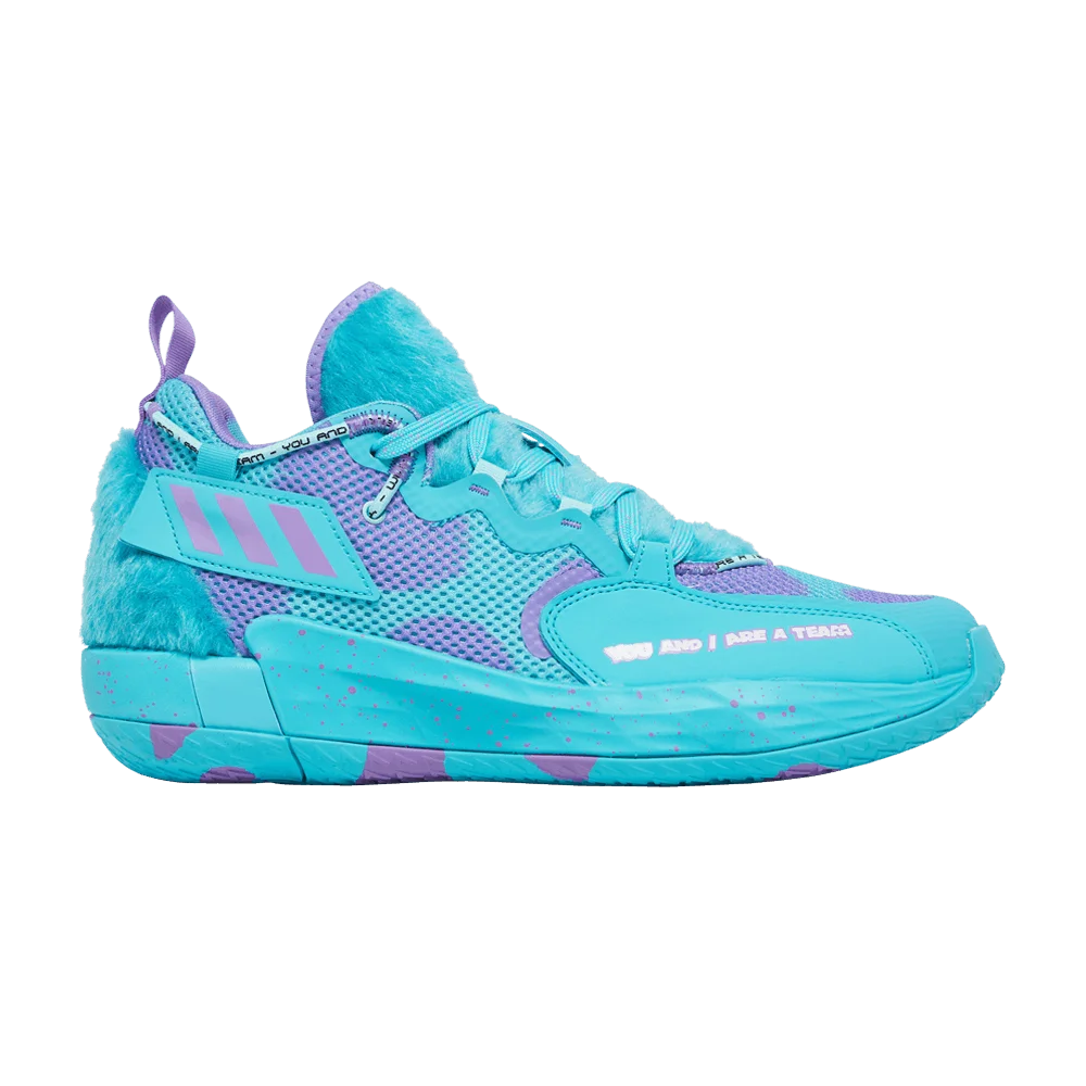 Кроссовки Monsters Inc. x adidas Dame 7 EXTPLY 'Sulley'