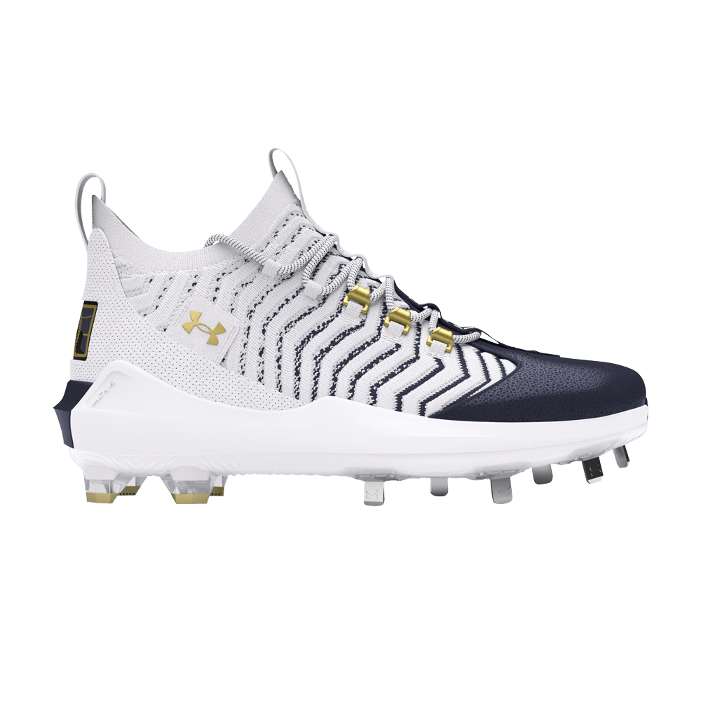 Кроссовки Under Armour Harper 9 Pro ST 'White Midnight Navy Gold'