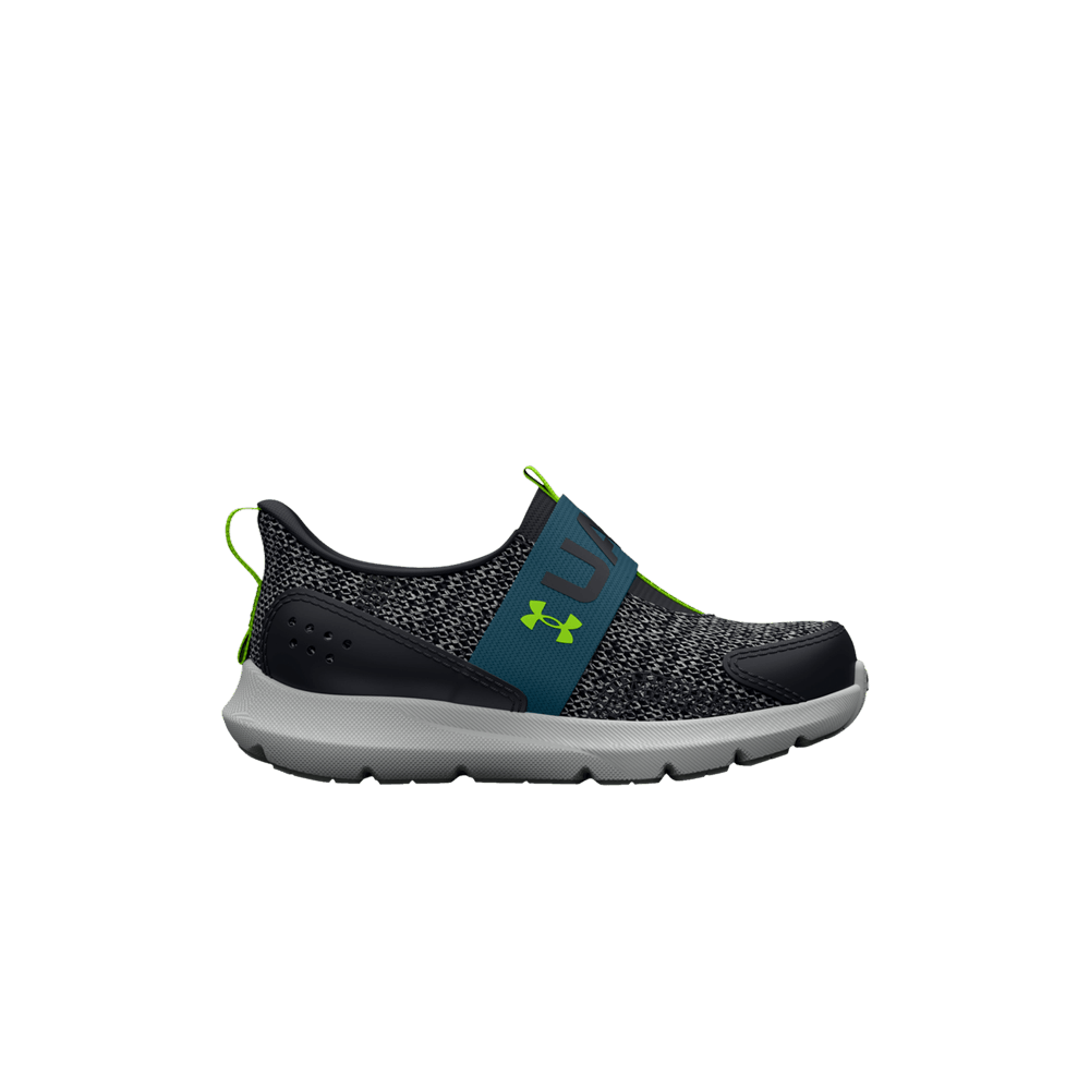 Кроссовки Under Armour Surge 3 Slip TD 'Black Static Blue'