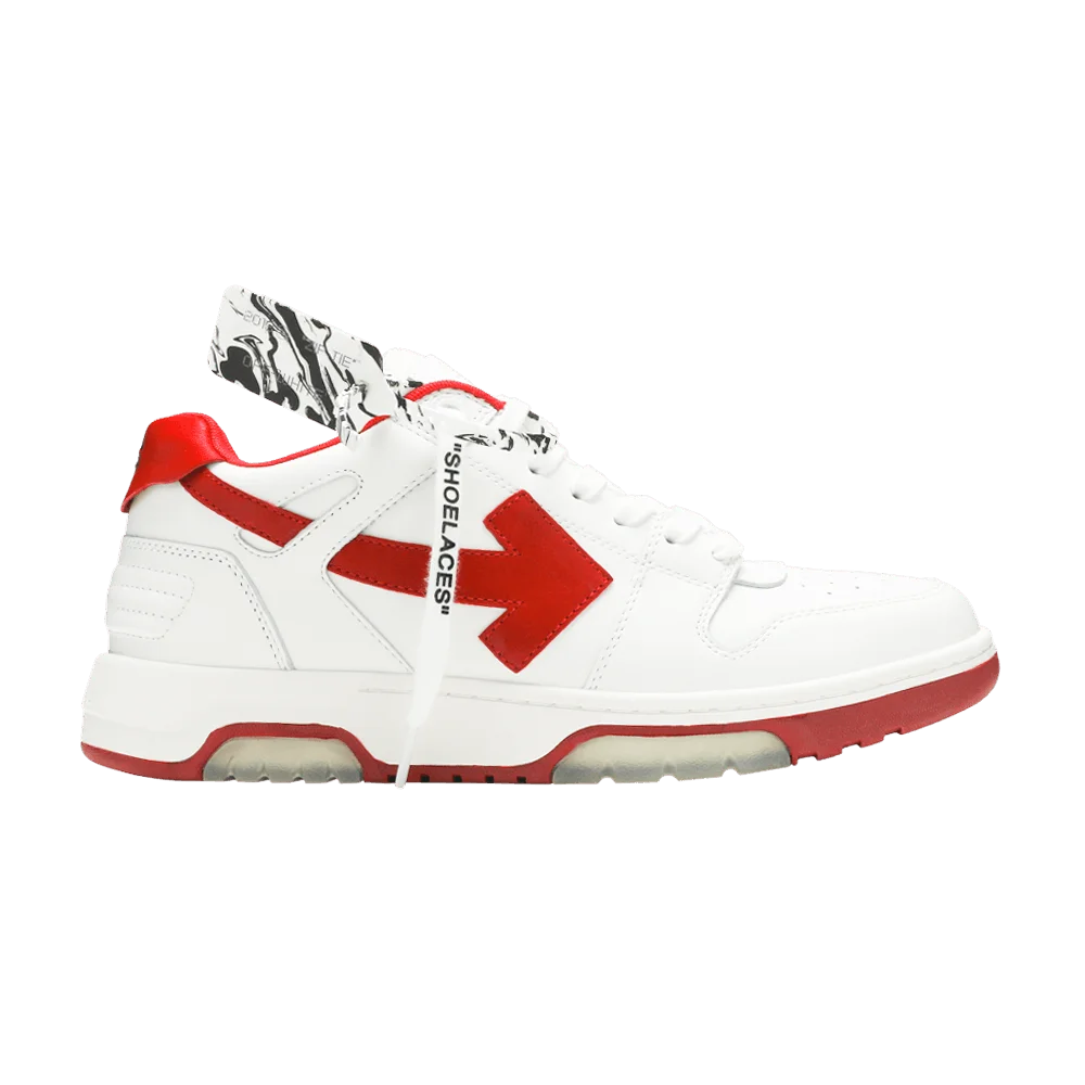 Кроссовки Off-White Out of Office 'White Red'