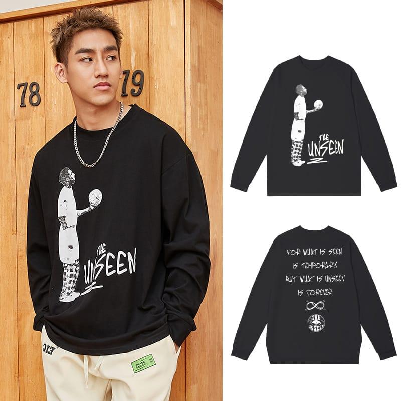 Футболка Ehot Unseen Black Longsleeve