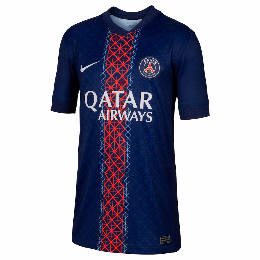 Детская Футбольная форма PSG Nike Home Stadium Shirt 2025-26 - O. Dembélé 10