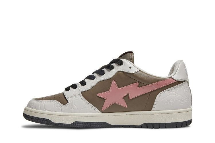 Кроссовки BAPE Court Sta 'Brown Pink'