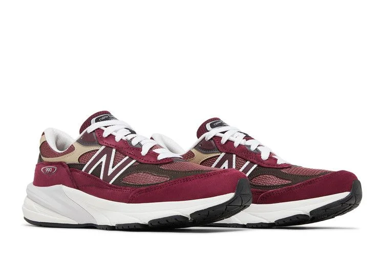 Krossovki-Teddy-Santis-x-New-Balance-990v6-Made-in-USA-Burgundy-Tan-7