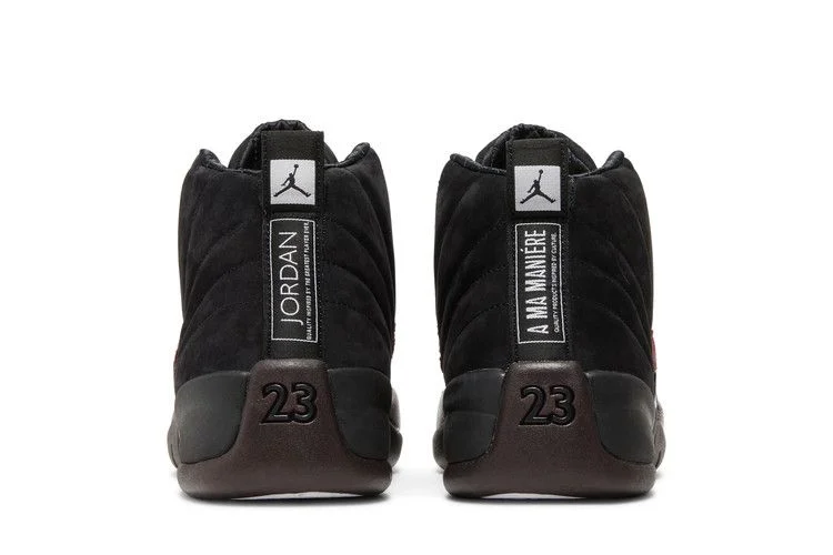 Кроссовки A Ma Maniére x Wmns Air Jordan 12 Retro SP 'Black'