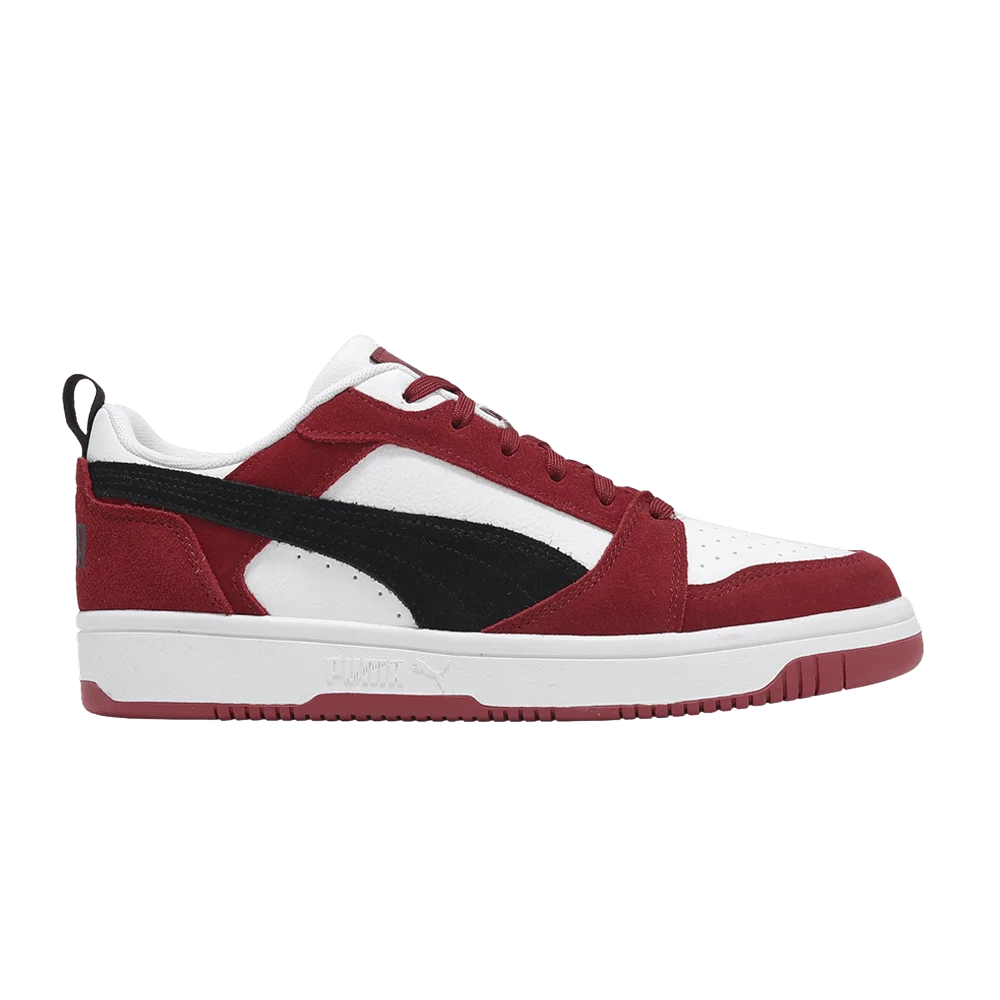 Кроссовки Puma Rebound V6 Low SD 'For All Time Red White Black'