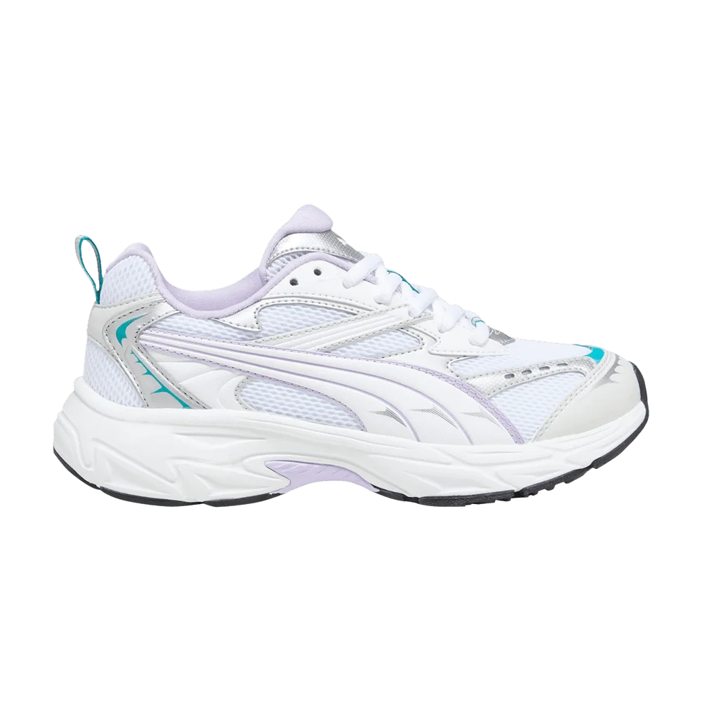 Krossovki-Puma-Morphic-White-Vivid-Violet