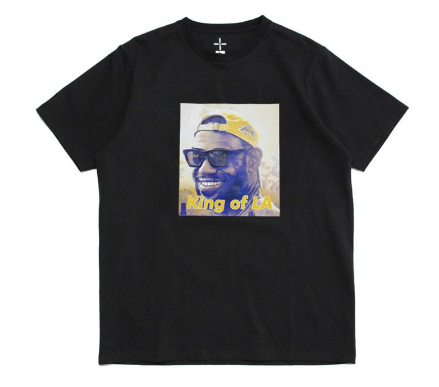 2019-James-Lebron-King-of-LA-Tee-Black