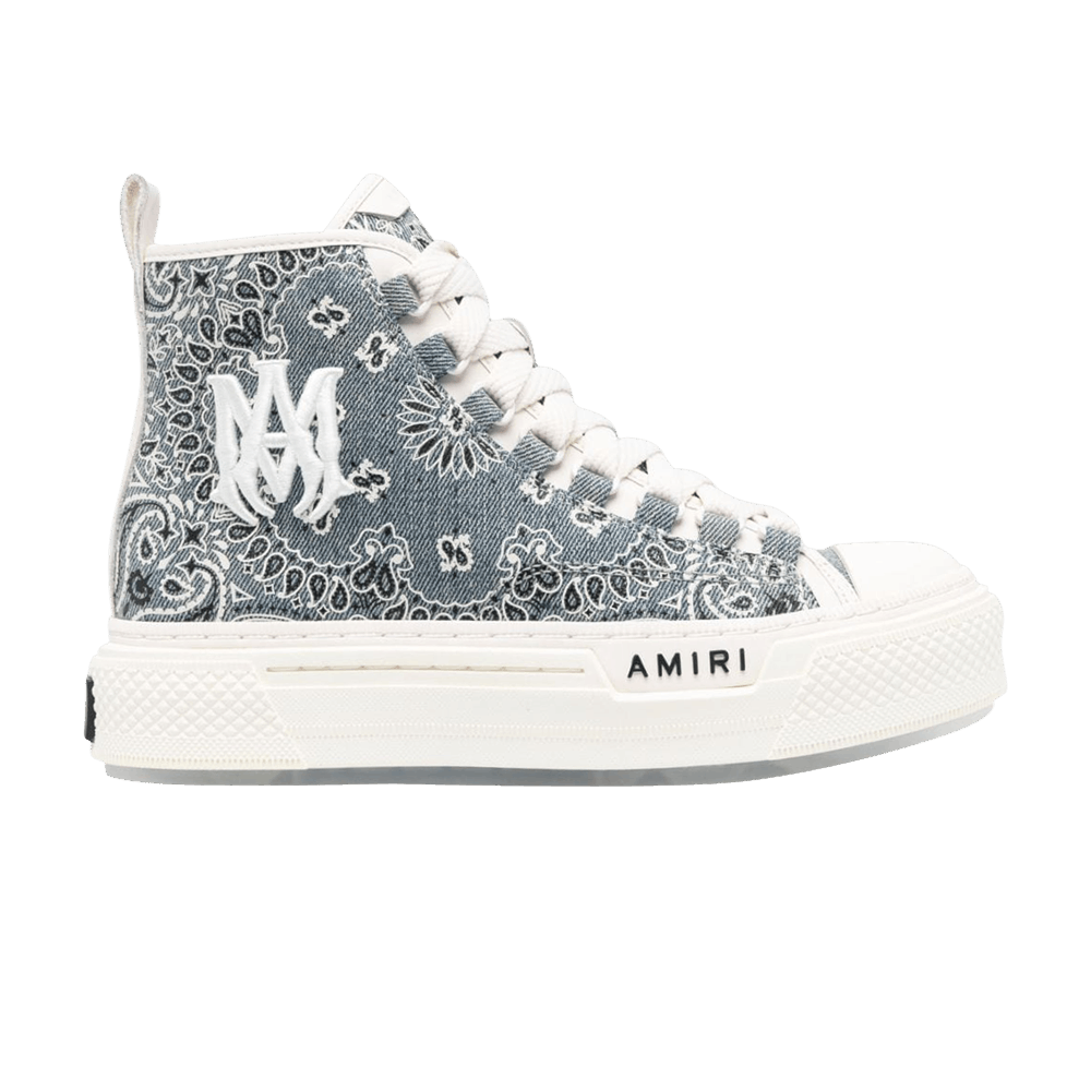 Кроссовки Amiri Wmns Court High 'Bandana - Baby Blue'