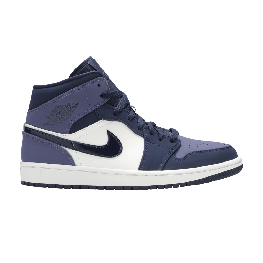 Krossovki-Air-Jordan-1-Mid-Sanded-Purple