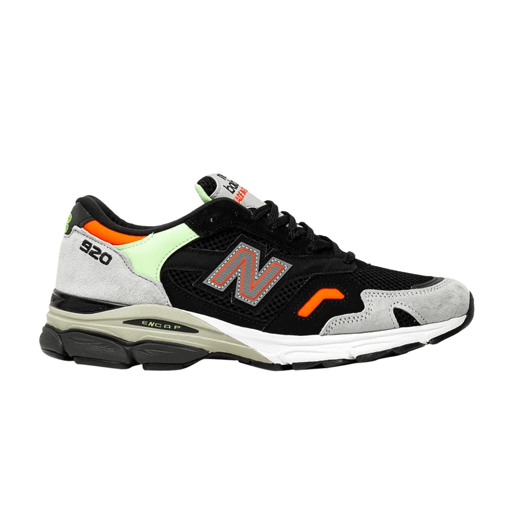 Кроссовки New Balance 920 Made In England 'Black Grey Mint'