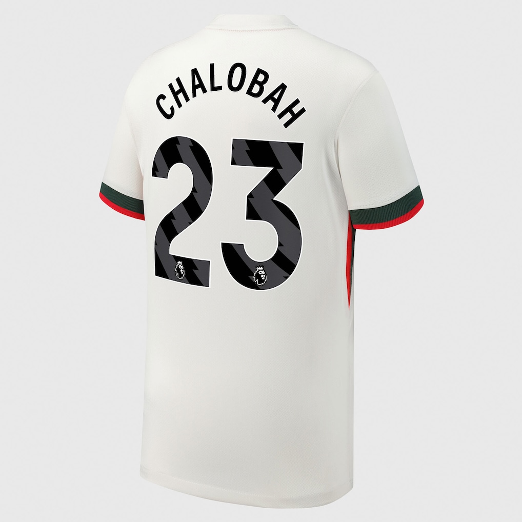 Детское футбольное джерси Chelsea Nike Away Stadium Shirt 2025-26 - Kids with Chalobah 23
