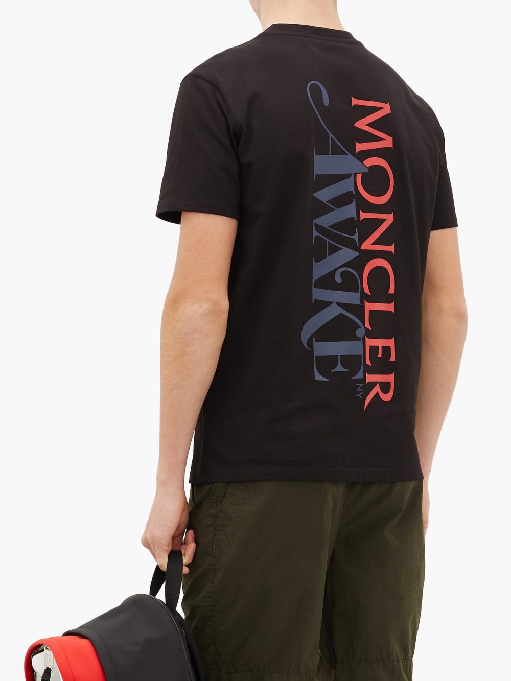Футболка Awake x Moncler Tee Black