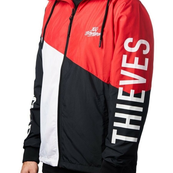 Ветровка 100 Thieves Tri-color Zip Windbreaker Multi