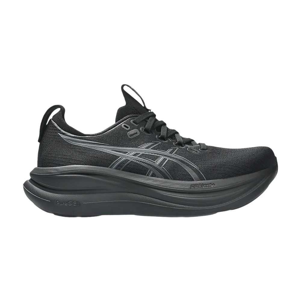 Кроссовки ASICS Wmns GEL-Nimbus 28 D Wide 'Black Graphite Grey'