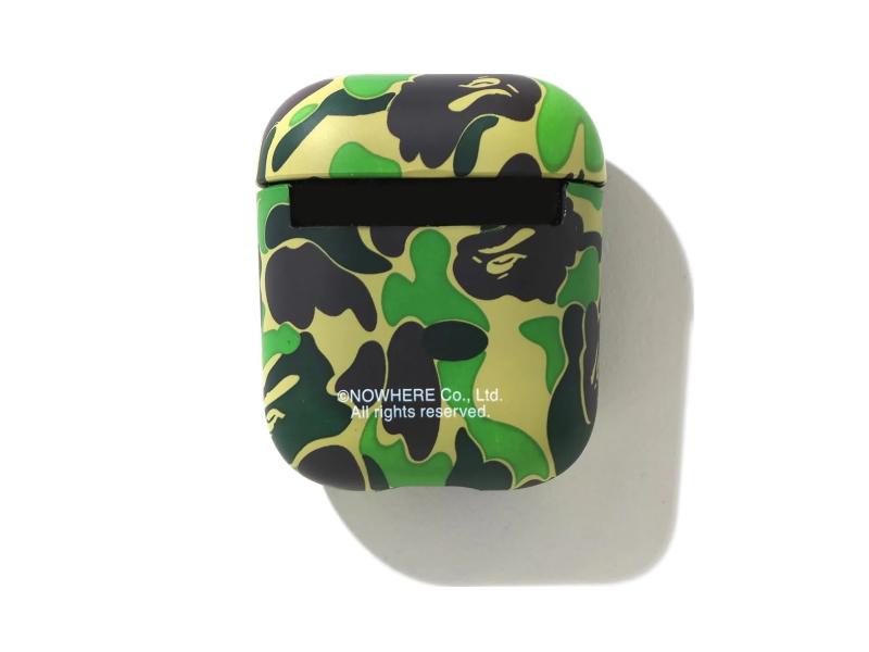 Чехол для наушников BAPE ABC Camo Airpods Case (SS21) Green