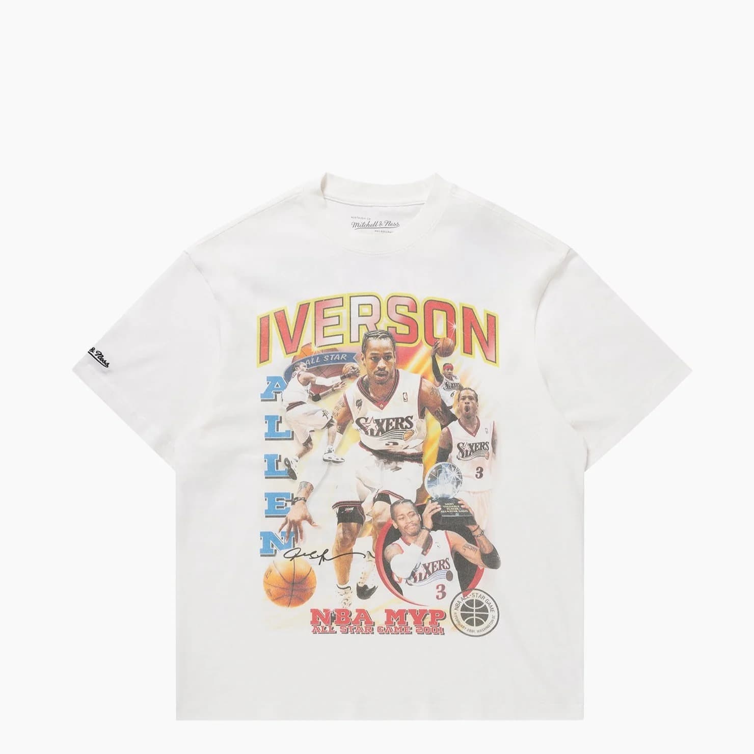 Футболка Mitchell & Ness Allen Iverson Philadelphia 76ers MVP NBA T-Shirt