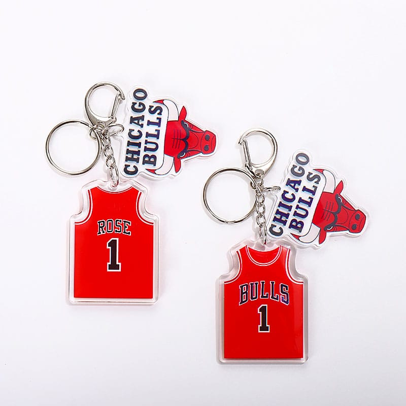 Jinduo-Bulls-Rose-1-Star-Keychain