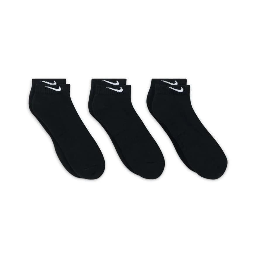 Спортивные носки Nike Everyday Cushioned Training Low Black Socks 3 Pack