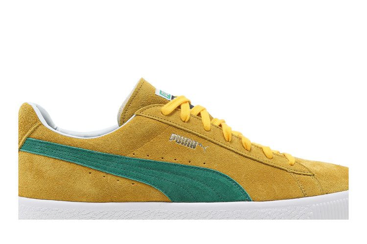 Кроссовки Puma Suede Vintage Retro Made In Japan 'Spectra Yellow Amazon Green'