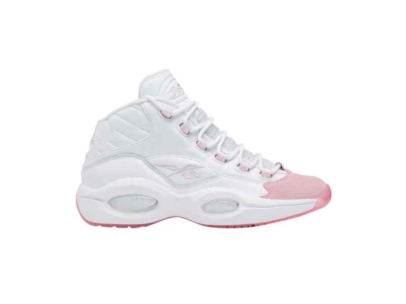 Кроссовки Reebok Question Mid Big Kid Pink Toe