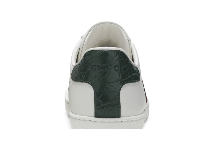 Кроссовки Gucci Wmns Ace 'Green Crocodile'