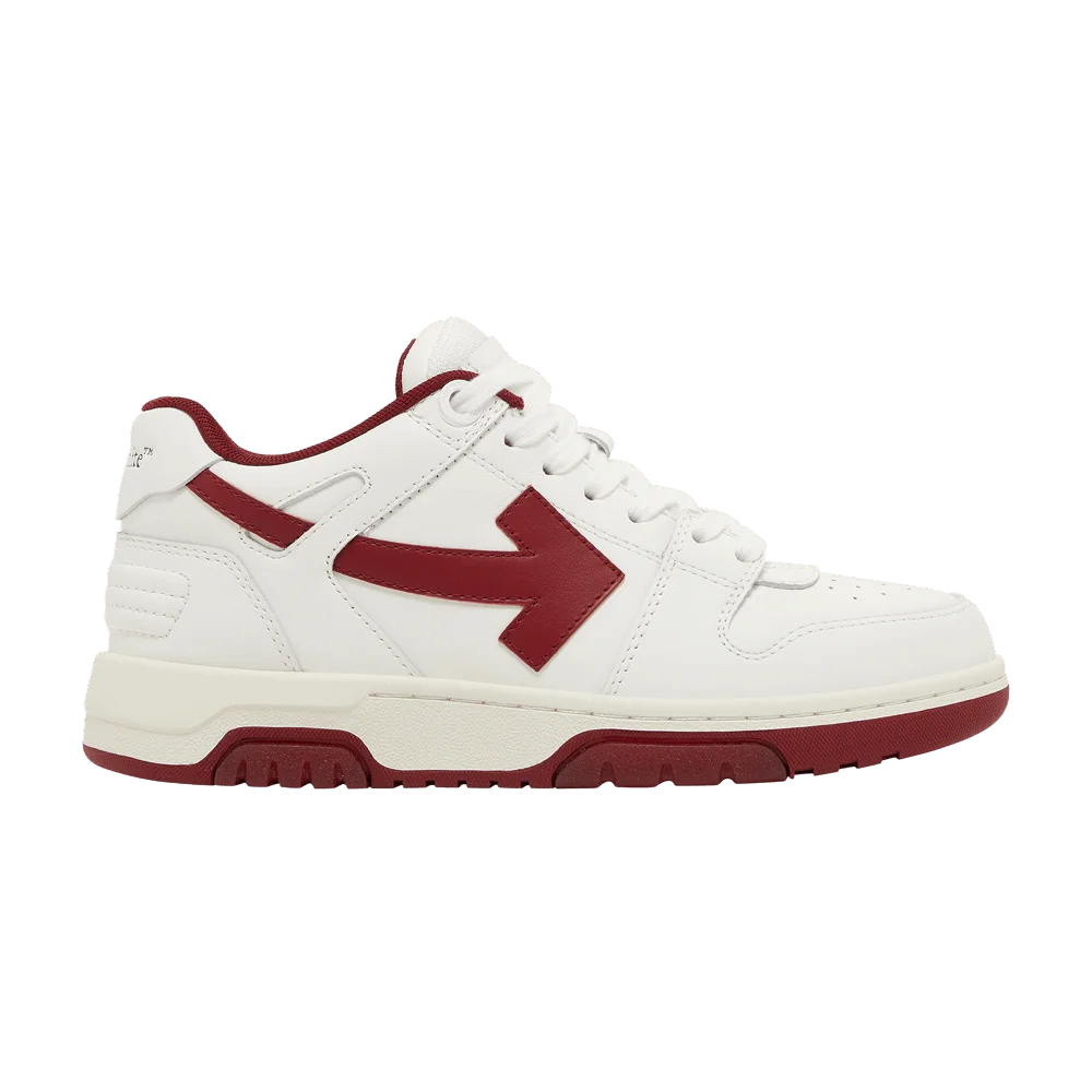 Кроссовки Off-White Wmns Out of Office 'White Burgundy'