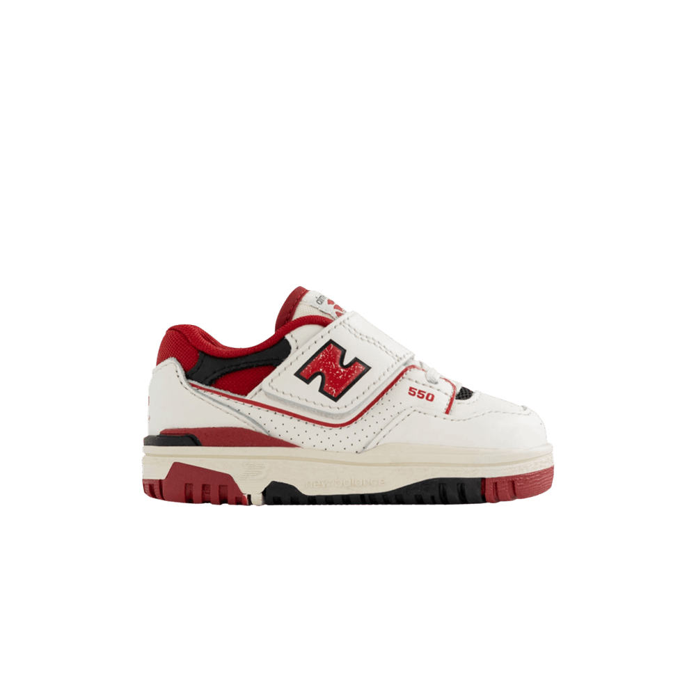 Кроссовки New Balance Aimé Leon Dore x Bungee Lace Top Strap Toddler 'Red'