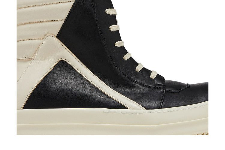 Кроссовки Rick Owens Porterville Geobasket 'Black Milk'
