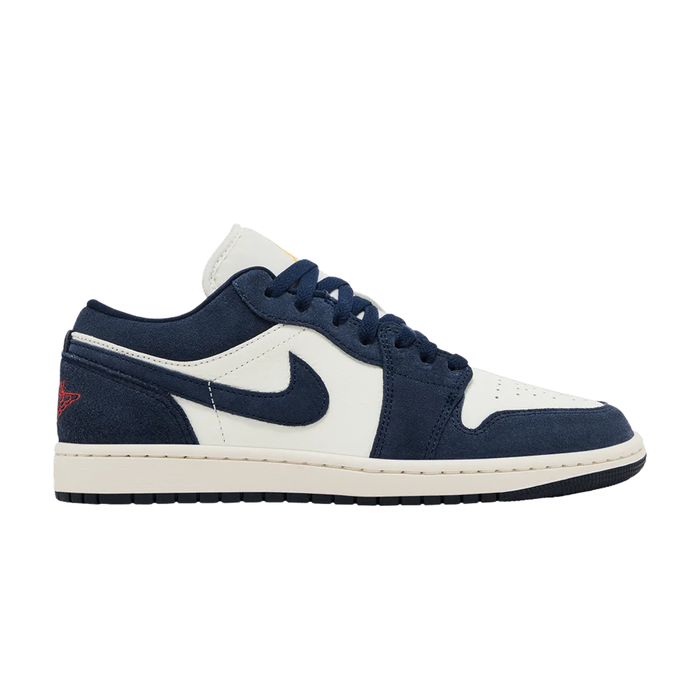 Кроссовки Air Jordan 1 Low SE 'Obsidian University Gold'