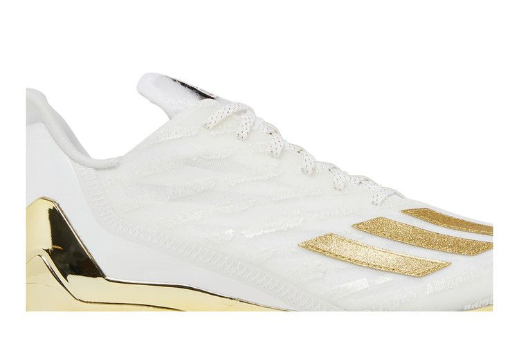 Кроссовки adidas Adizero Cleats 'White Gold Metallic'