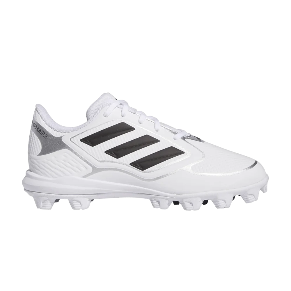 Кроссовки Adidas PureHustle 3 MD J 'White Black'