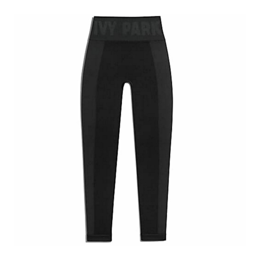 Тайтсы adidas Ivy Park Circular Knit 3-Stripes Tights Black