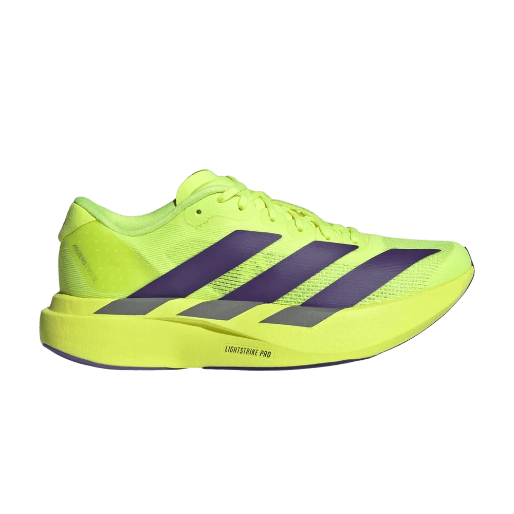 Krossovki-adidas-Adizero-Evo-SL-J-Solar-Yellow-Collegiate-Purple-Core-Black