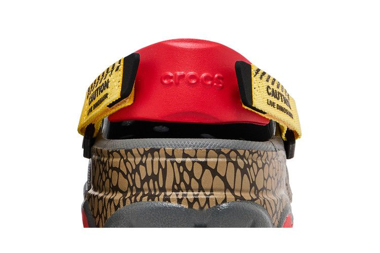 Кроссовки Crocs Jurassic World x All-Terrain Clog 'Caution, Live Dinosaur'