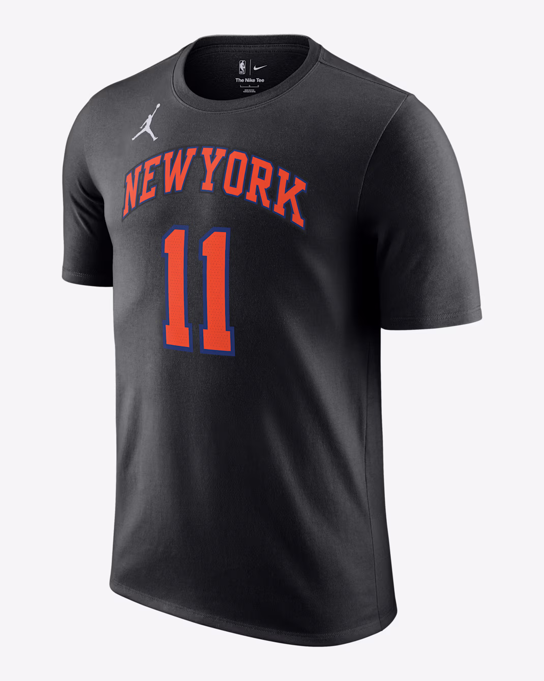 Мужская футболка Jordan NBA Jalen Brunson New York Knicks Essentials Black