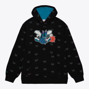 Mitchell-Ness-Black-Charlotte-Hornets-Allover-Print-Fleece-Pullover-Hoodie-300x300
