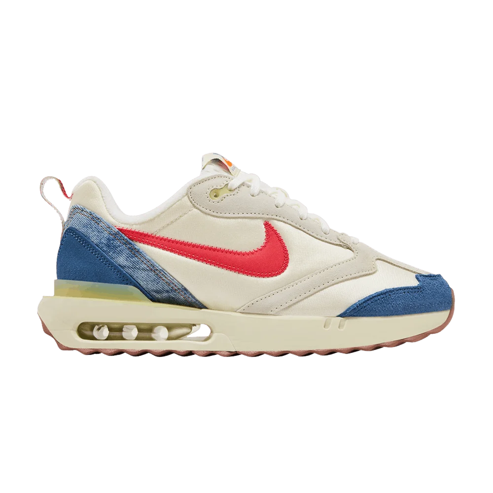 Krossovki-Nike-Air-Max-Dawn-Coconut-Milk-Track-Red