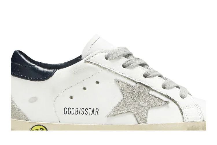 Кроссовки Golden Goose Superstar Kids 'White Blue Cream'