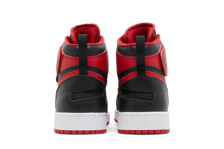 Кроссовки Air Jordan 1 High FlyEase GS 'Bred'