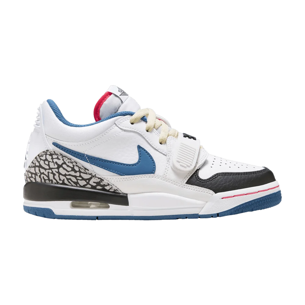 Krossovki-Air-Jordan-Legacy-312-Low-GS-White-Industrial-Blue