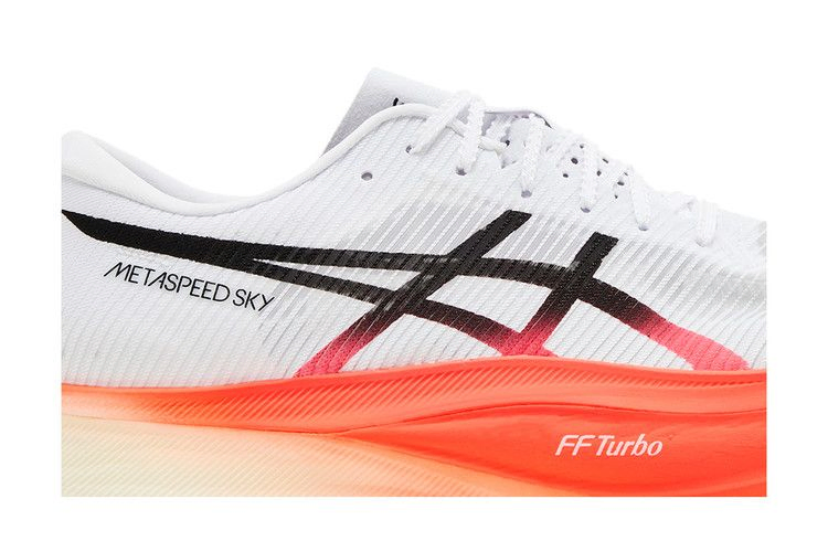 Кроссовки ASICS Metaspeed Sky+ 'White Sunrise Red'