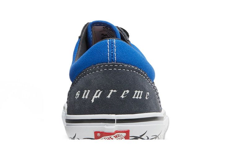 Кроссовки Vans Supreme x Old Skool 'Barbed Wire - Royal'