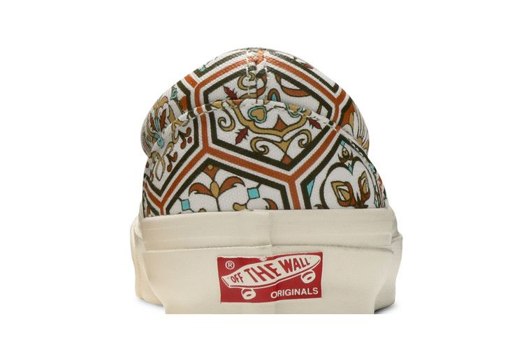 Кроссовки Vans KITH x Classic Slip-On 'Brown Moroccan Pattern'