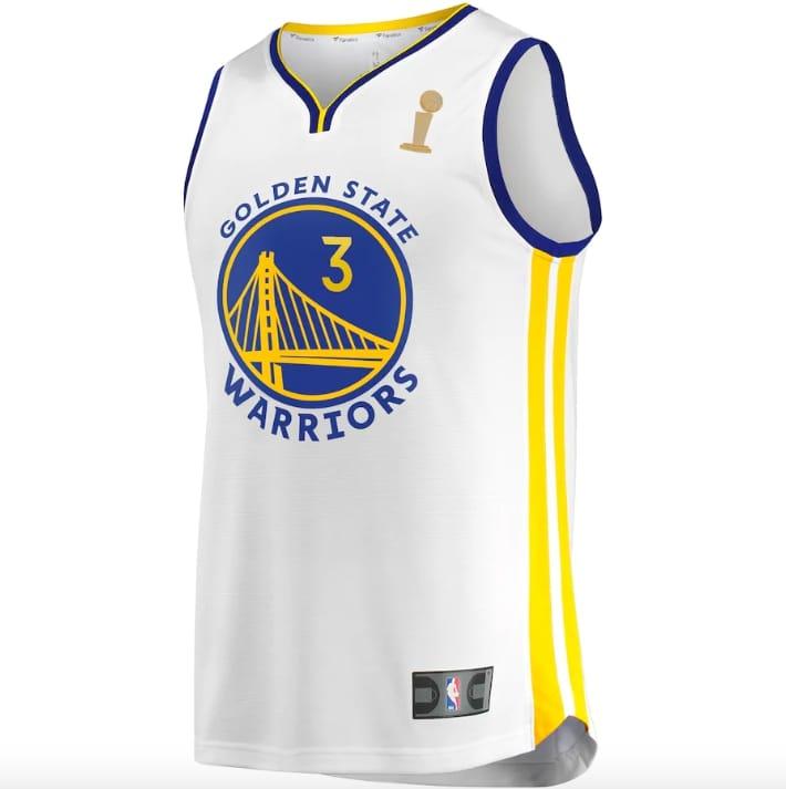 2022-NBA-Finals-Champions-Golden-State-Warriors-3-Jordan-Poole-Fast-Break-Association-White-Jersey-4