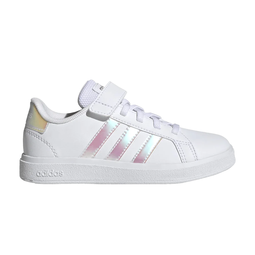 Krossovki-Adidas-Grand-Court-2.0-Little-Kid-White-Iridescent