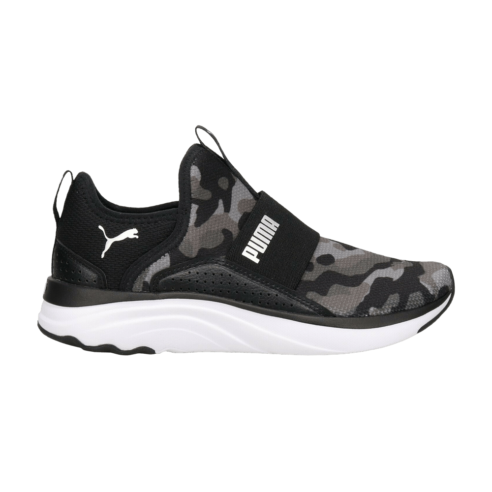 Кроссовки Puma Wmns Softride Sophia Slip-On 'Black Camo'