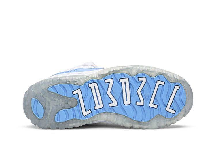 Кроссовки Air Jordan 11 Retro Low BP 'UNC' 2017