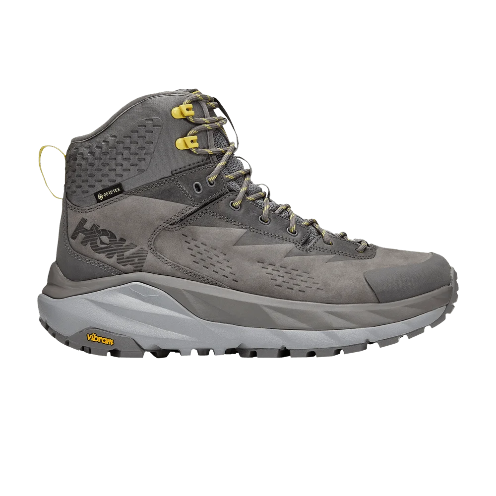 Кроссовки HOKA Kaha GORE-TEX 'Charcoal Grey Green Sheen'